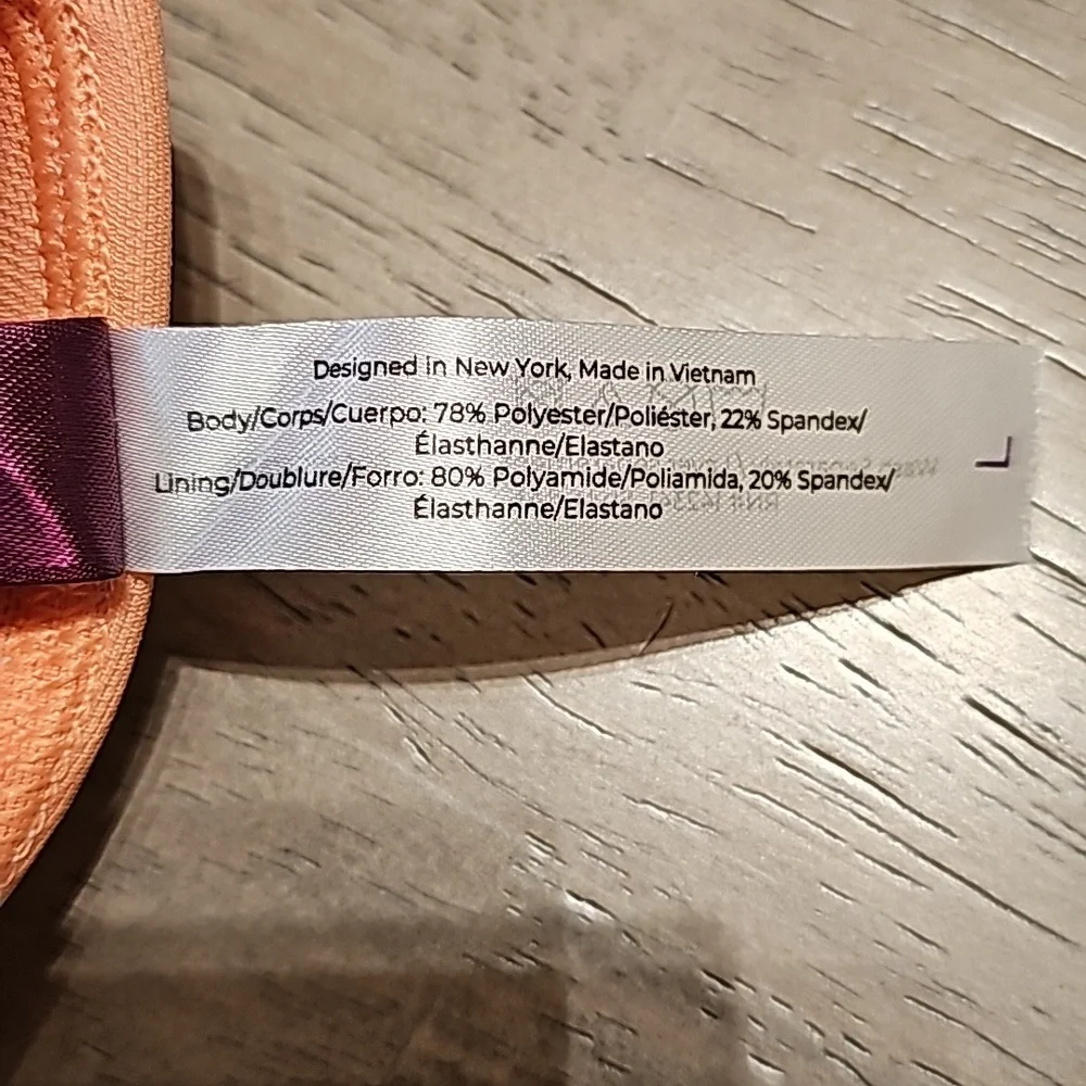 Adore Me Lotus Crossover Bra Size Large - Picture 5 of 8